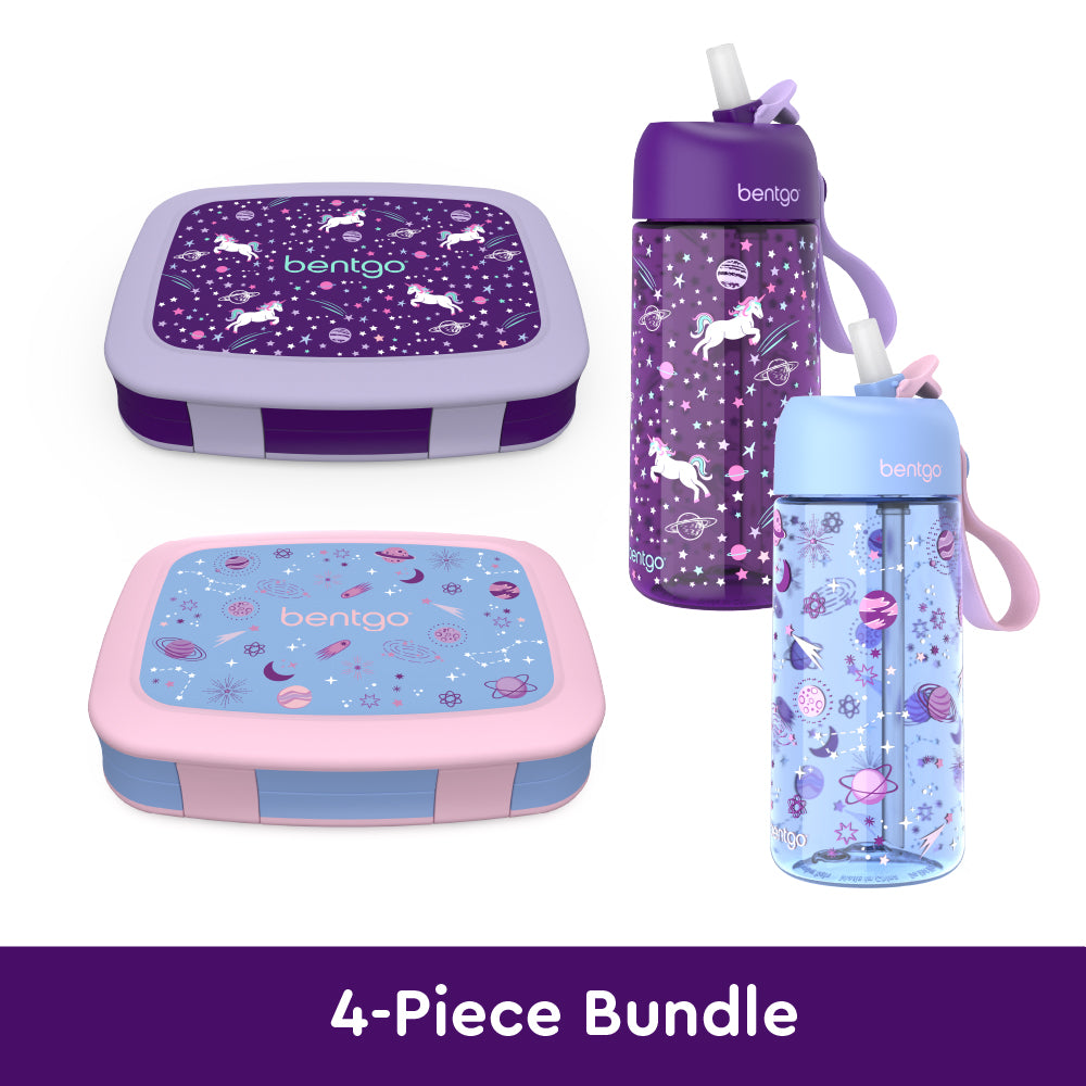 bentgo-kids-prints-lunch-boxes-and-water-bottles-w7 bentgo-lunch-box-bottle-bundle-unicorn-galaxy-1.jpg